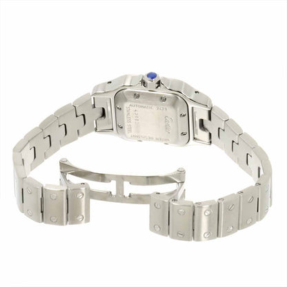 Cartier Santos Galbe SM Watch Date Silver Automatic — view 5