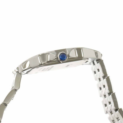 Cartier Santos Demoiselle LM Boys Watch Ivory Quartz — view 5