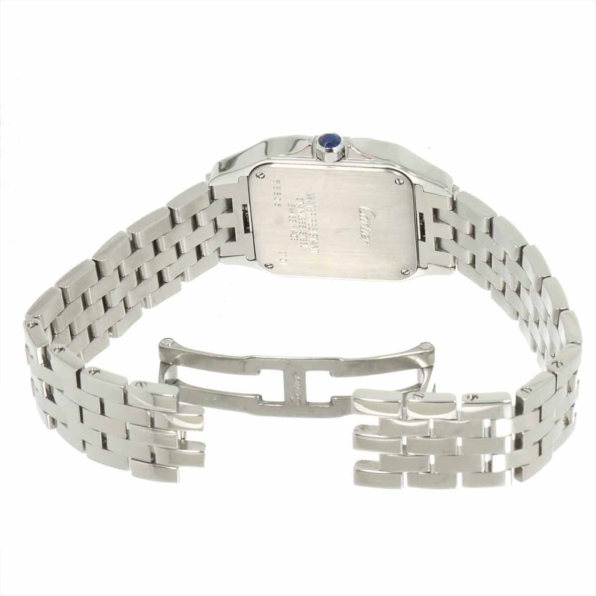 Cartier Santos Demoiselle LM Boys Watch Ivory Quartz — view 4