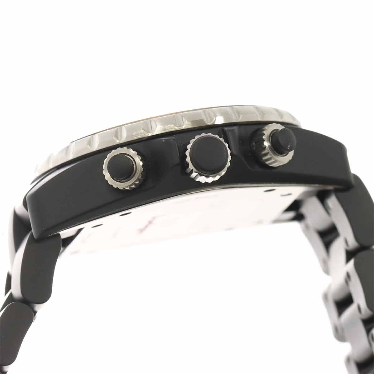 Chanel Superleggera Chronograph Watch Date Black Automatic Winding — view 6