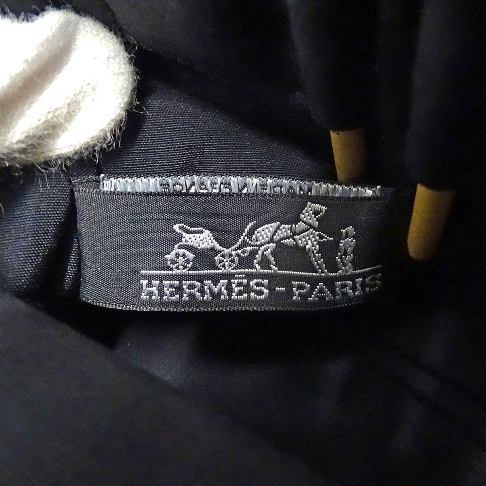 Hermes Belt Bag Bolide Ceinture Golf Toilet Blanc Black Equipment Ball Case — view 6