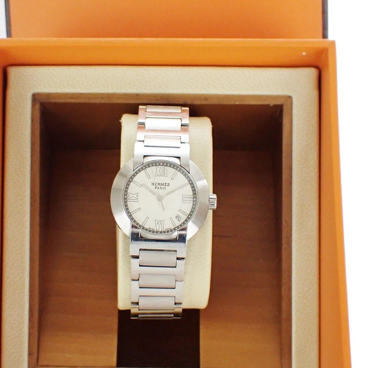 Hermes Nomade White Watch — view 2