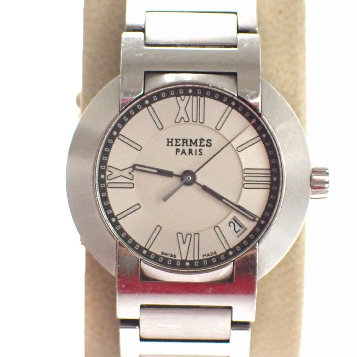 Hermes Nomade White Watch