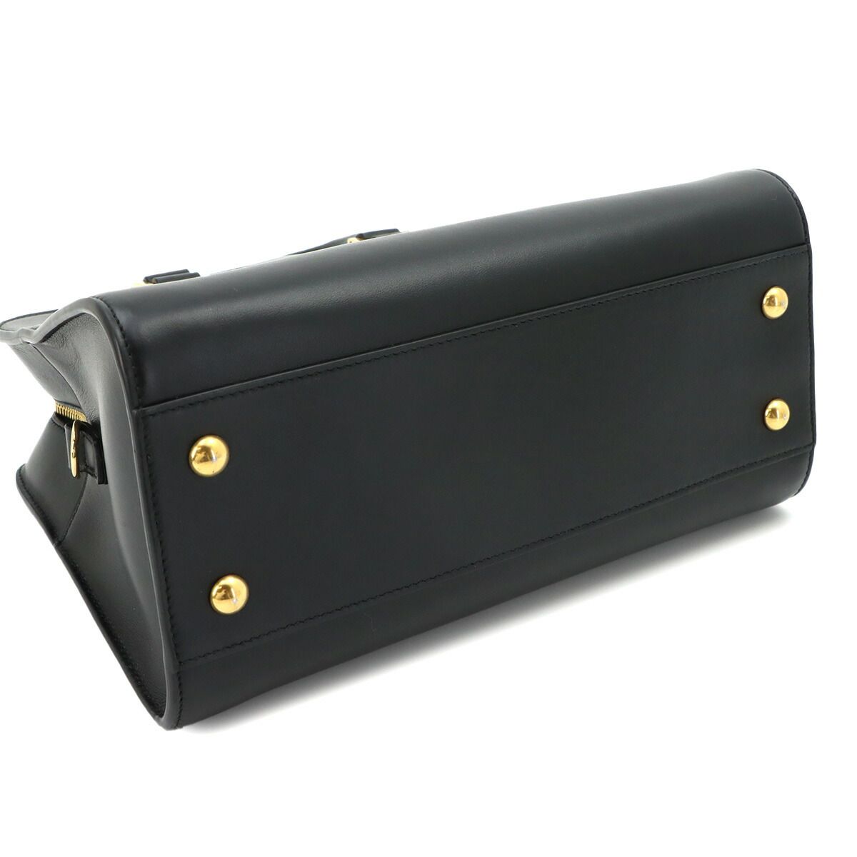 Saint Laurent Baby Cabas 2-Way Bag Leather Black — view 5