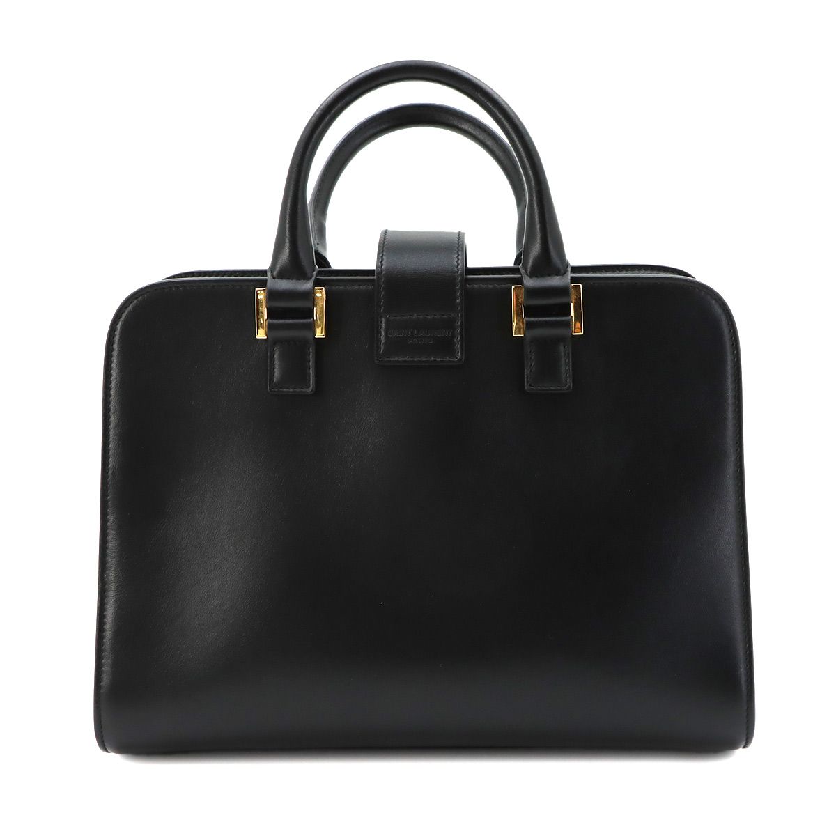 Saint Laurent Baby Cabas 2-Way Bag Leather Black — view 3
