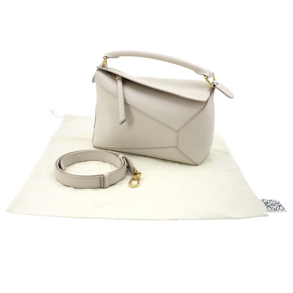 Loewe Puzzle Edge Bag Small 2-Way Bag Leather Lai Togo Strong — view 2