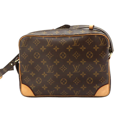 Louis Vuitton Monogram Nile Shoulder Bag Brown Gold — view 3
