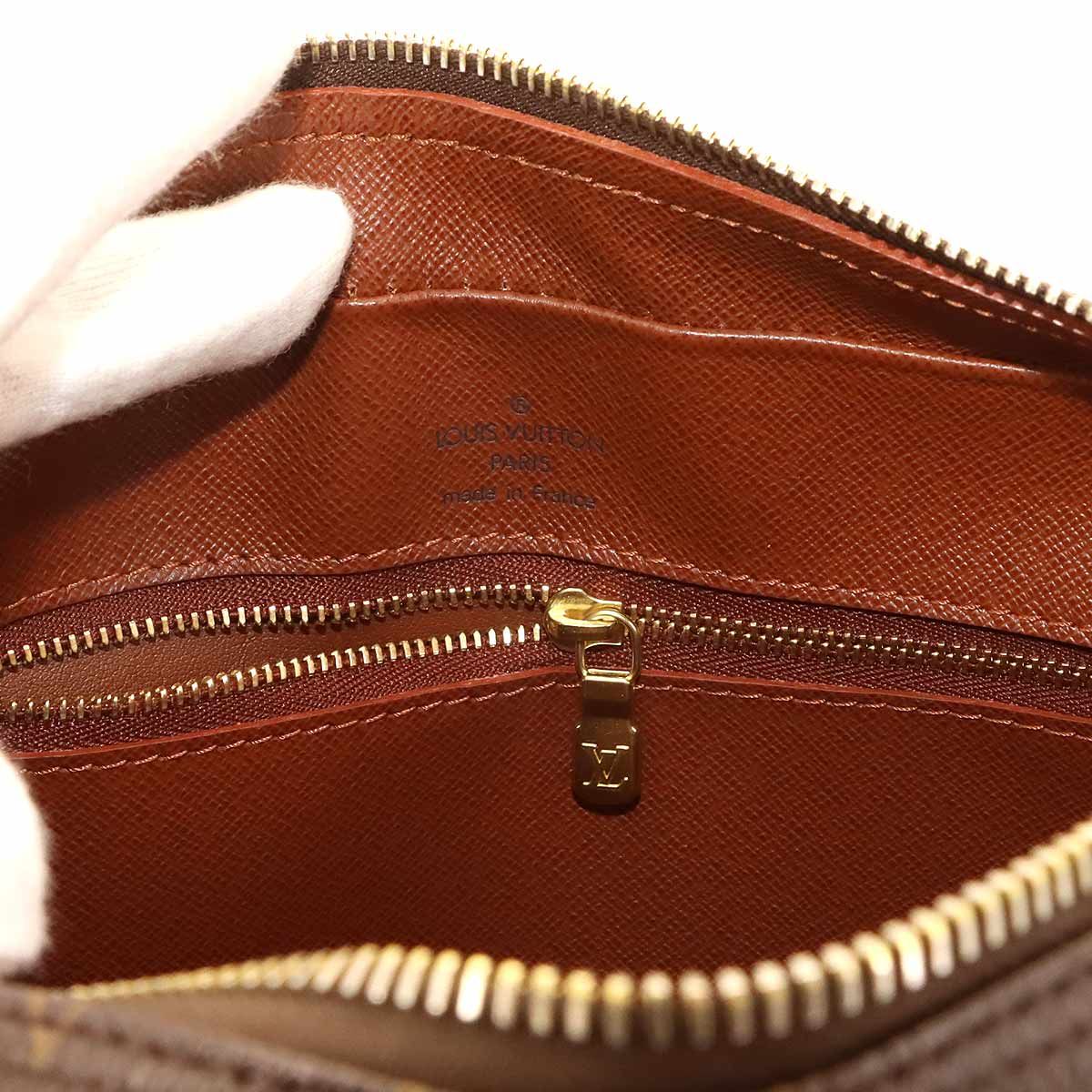 Louis Vuitton Monogram Nile Shoulder Bag Brown Gold — view 8