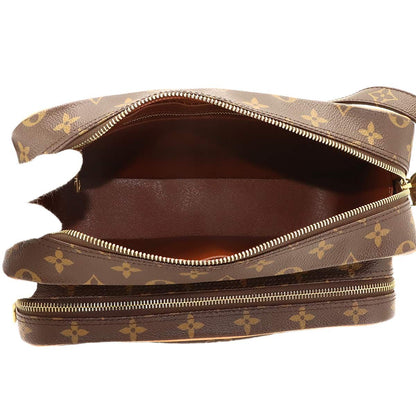 Louis Vuitton Monogram Nile Shoulder Bag Brown Gold — view 7