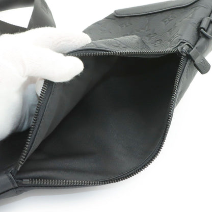 Louis Vuitton Monogram Shadow Duo Sling Bag Leather Noir — view 7