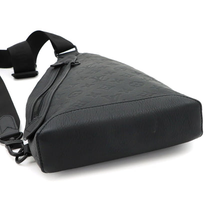 Louis Vuitton Monogram Shadow Duo Sling Bag Leather Noir — view 5