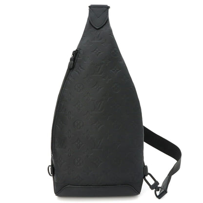 Louis Vuitton Monogram Shadow Duo Sling Bag Leather Noir — view 3