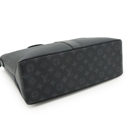 Louis Vuitton Monogram Eclipse Saumur 2-Way Tote Shoulder Bag Black — view 5