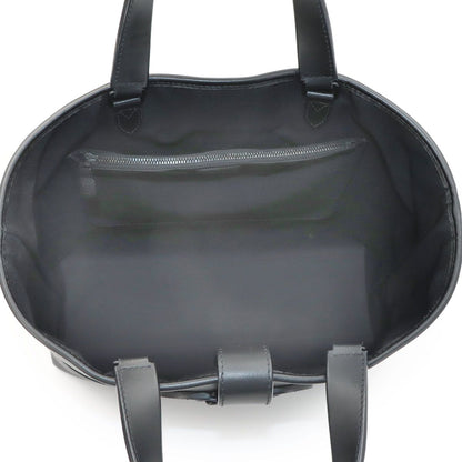 Louis Vuitton Monogram Eclipse Saumur 2-Way Tote Shoulder Bag Black — view 7