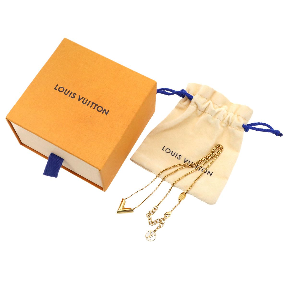 Louis Vuitton Necklace Essential Gold — view 2