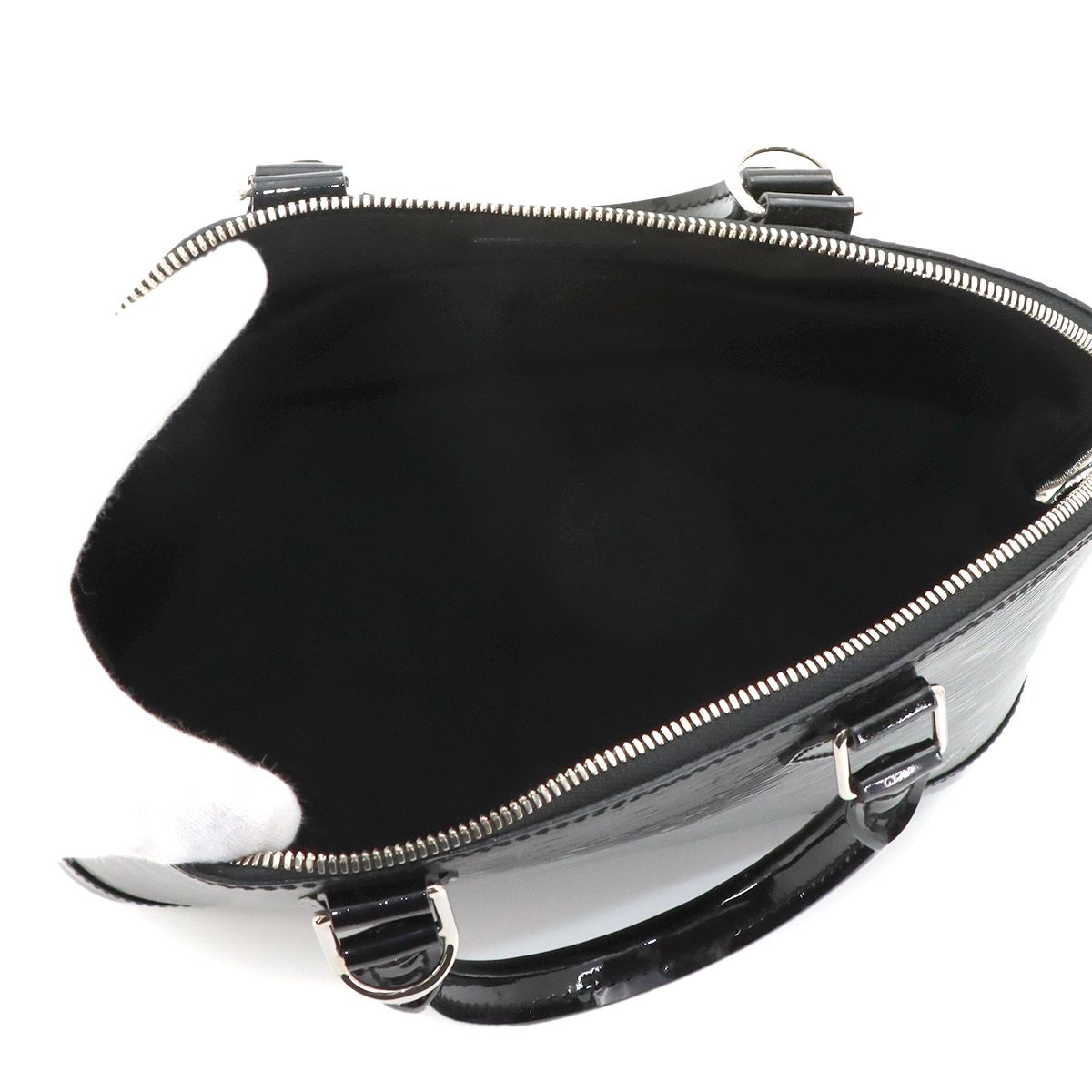 Louis Vuitton Epi Electric Alma PM 2-Way Hand Bag Noir Silver — view 6
