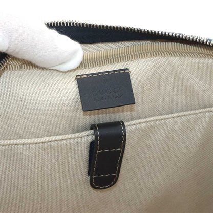 Gucci GG Supreme 2-Way Briefcase Business Shoulder Bag Navy — view 7