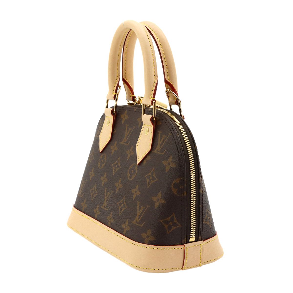 Louis Vuitton Monogram Alma BB 2-Way Bag Brown — view 4