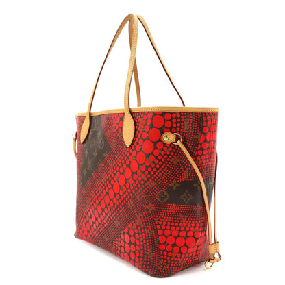Louis Vuitton Monogram Wave Neverfull MM Tote Rouge Yayoi Kusama — view 3