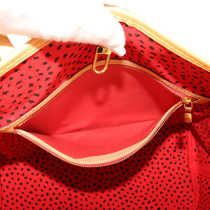 Louis Vuitton Monogram Wave Neverfull MM Tote Rouge Yayoi Kusama — view 8