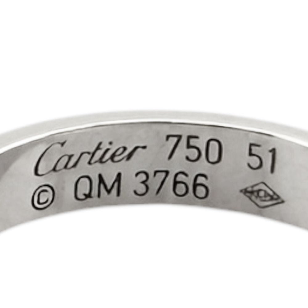 Cartier Mini Love Ring 18k White Gold — view 6