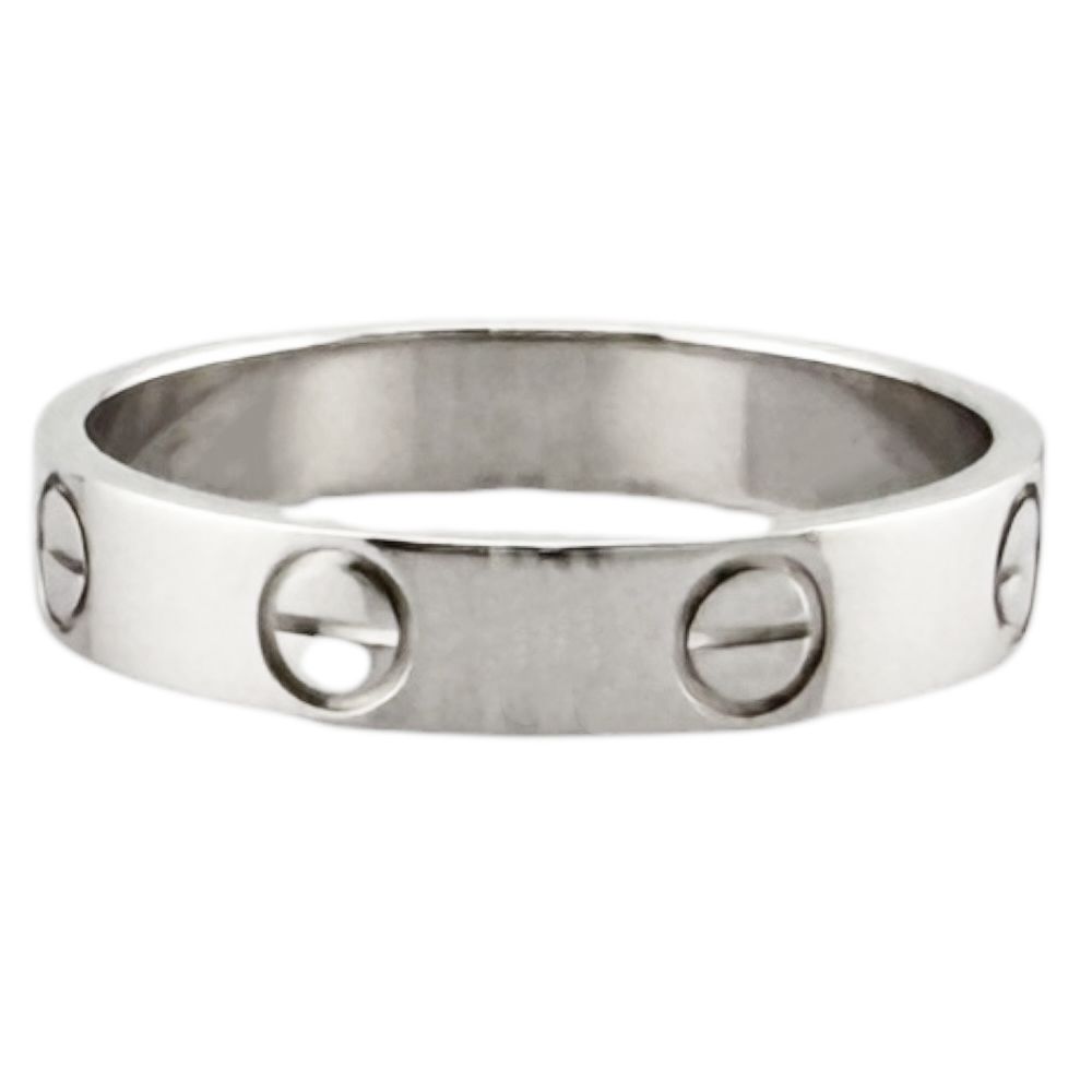 Cartier Mini Love Ring 18k White Gold — view 4