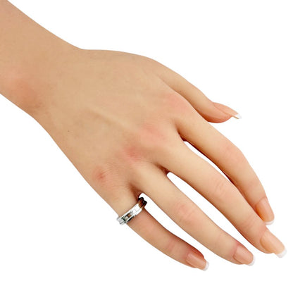 Bvlgari Band Ring 18k White Gold — view 2