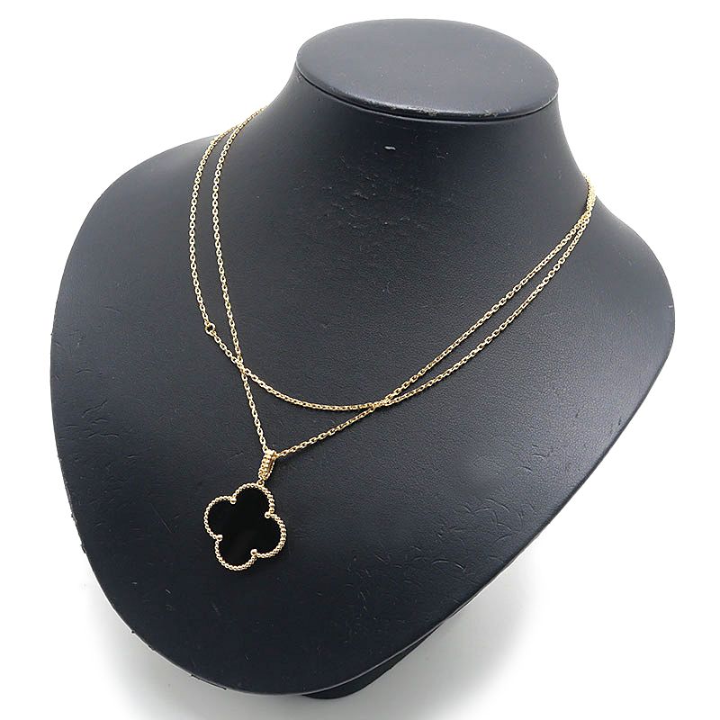 Van Cleef & Arpels Magic Alhambra Necklace 750 Onyx — view 6