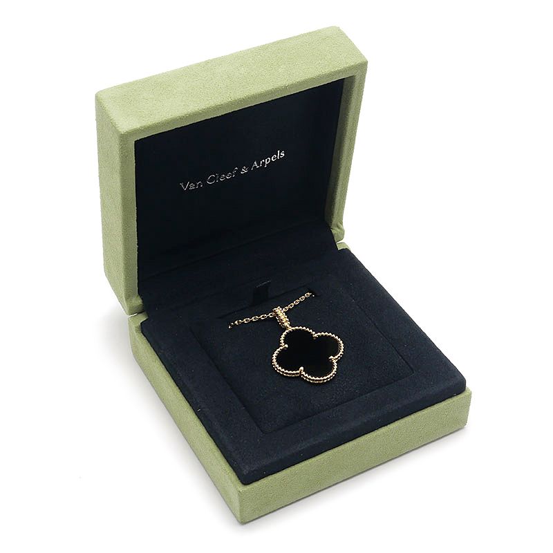 Van Cleef & Arpels Magic Alhambra Necklace 750 Onyx — view 8