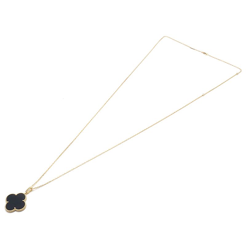 Van Cleef & Arpels Magic Alhambra Necklace 750 Onyx — view 2