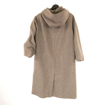 Max Mara Maxmaraweekend Marano Color Coat 1 Piece s 100% Wool Hood Zip — view 2