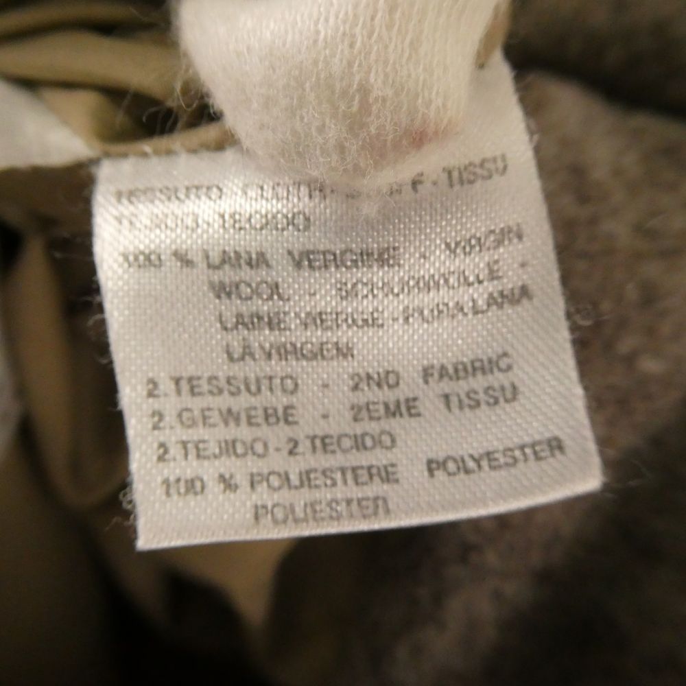 Max Mara Maxmaraweekend Marano Color Coat 1 Piece s 100% Wool Hood Zip — view 3