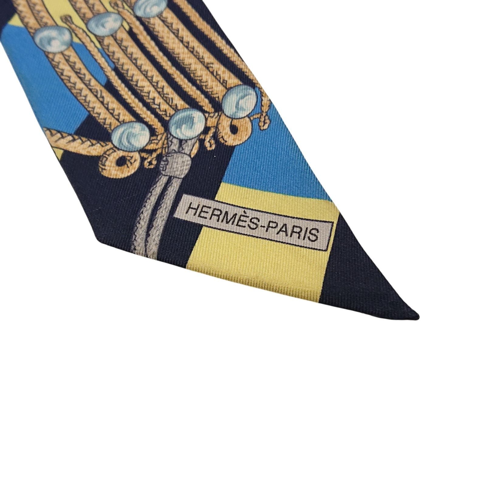 Hermes Twilly Brandenburg Brandebourgs Scarf — view 7