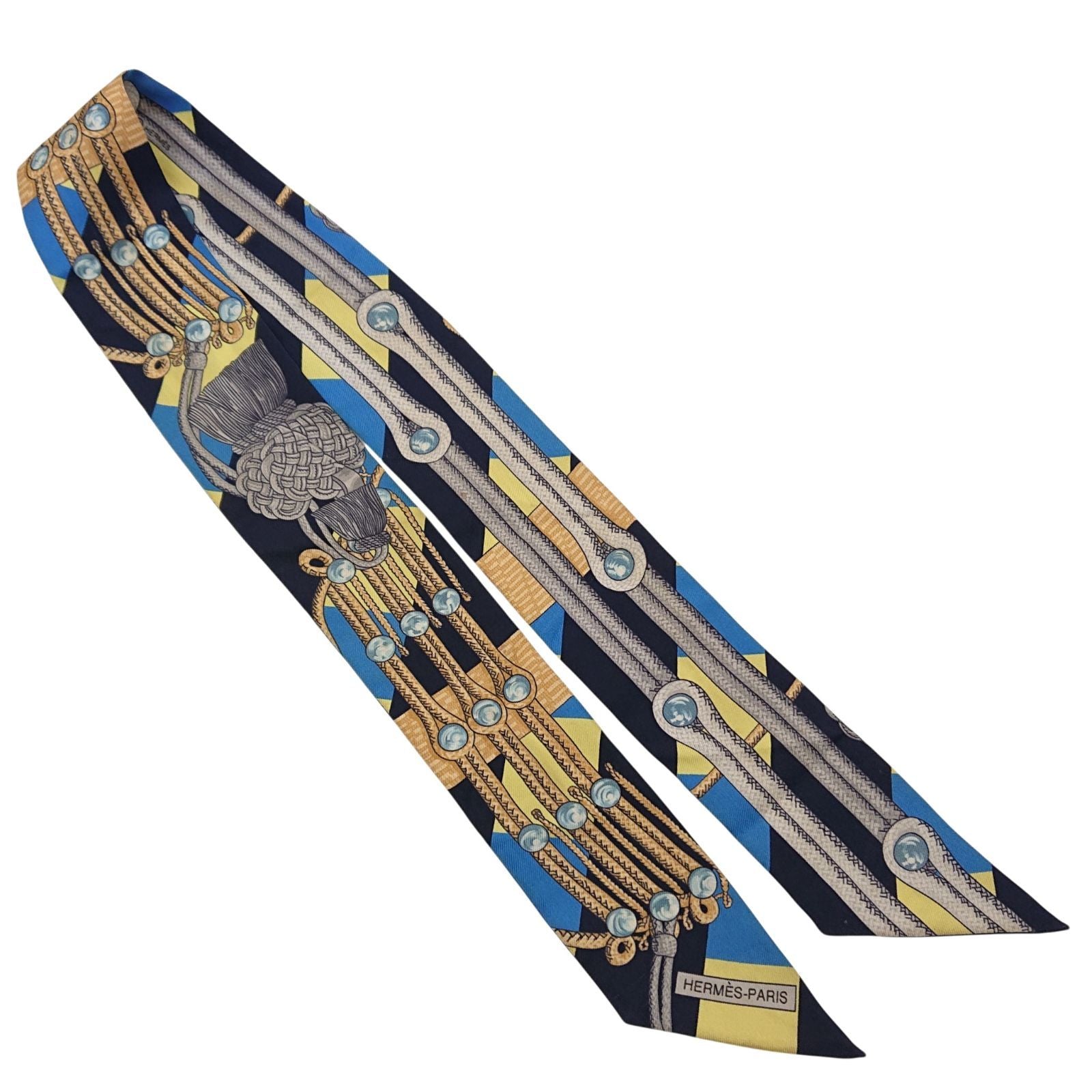 Hermes Twilly Brandenburg Brandebourgs Scarf — view 2