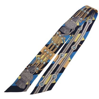 Hermes Twilly Brandenburg Brandebourgs Scarf — view 3