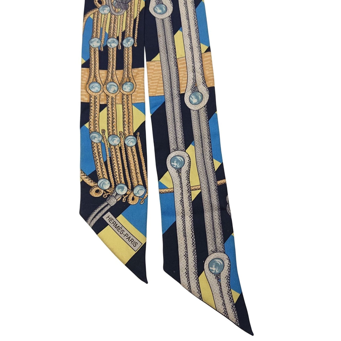 Hermes Twilly Brandenburg Brandebourgs Scarf — view 5