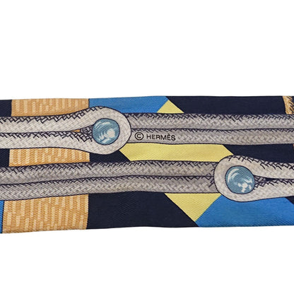 Hermes Twilly Brandenburg Brandebourgs Scarf — view 8