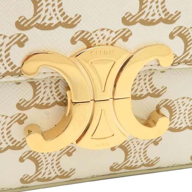 Celine Shoulder Bag White — view 9