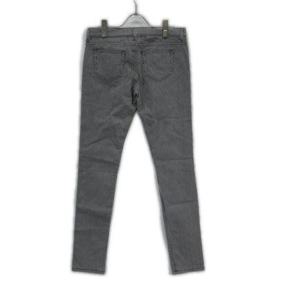 Saint Laurent Paris Hedi Slimane Era Striped Skinny Pants 28 — view 2