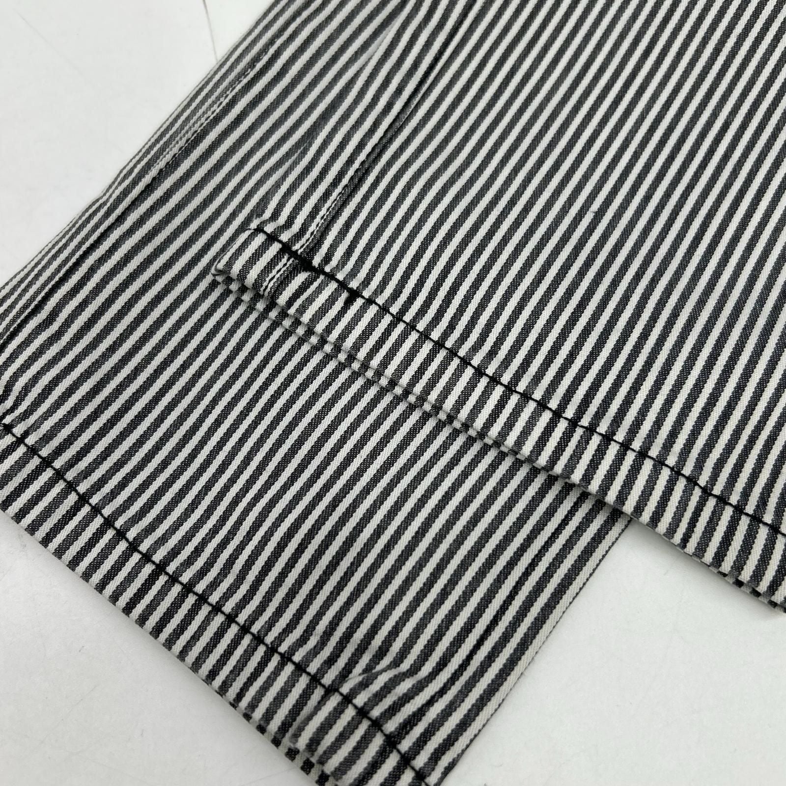 Saint Laurent Paris Hedi Slimane Era Striped Skinny Pants 28 — view 9