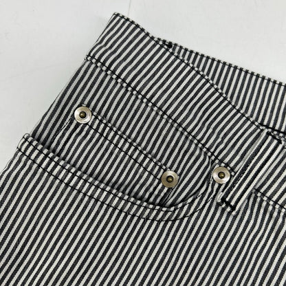 Saint Laurent Paris Hedi Slimane Era Striped Skinny Pants 28 — view 8