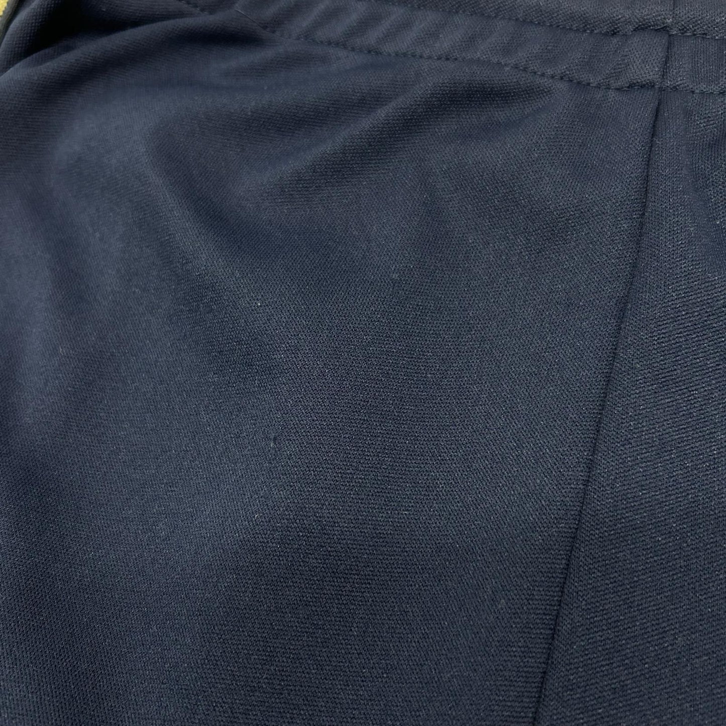 Celine Navy Double Face Jersey Logo Pants — view 5