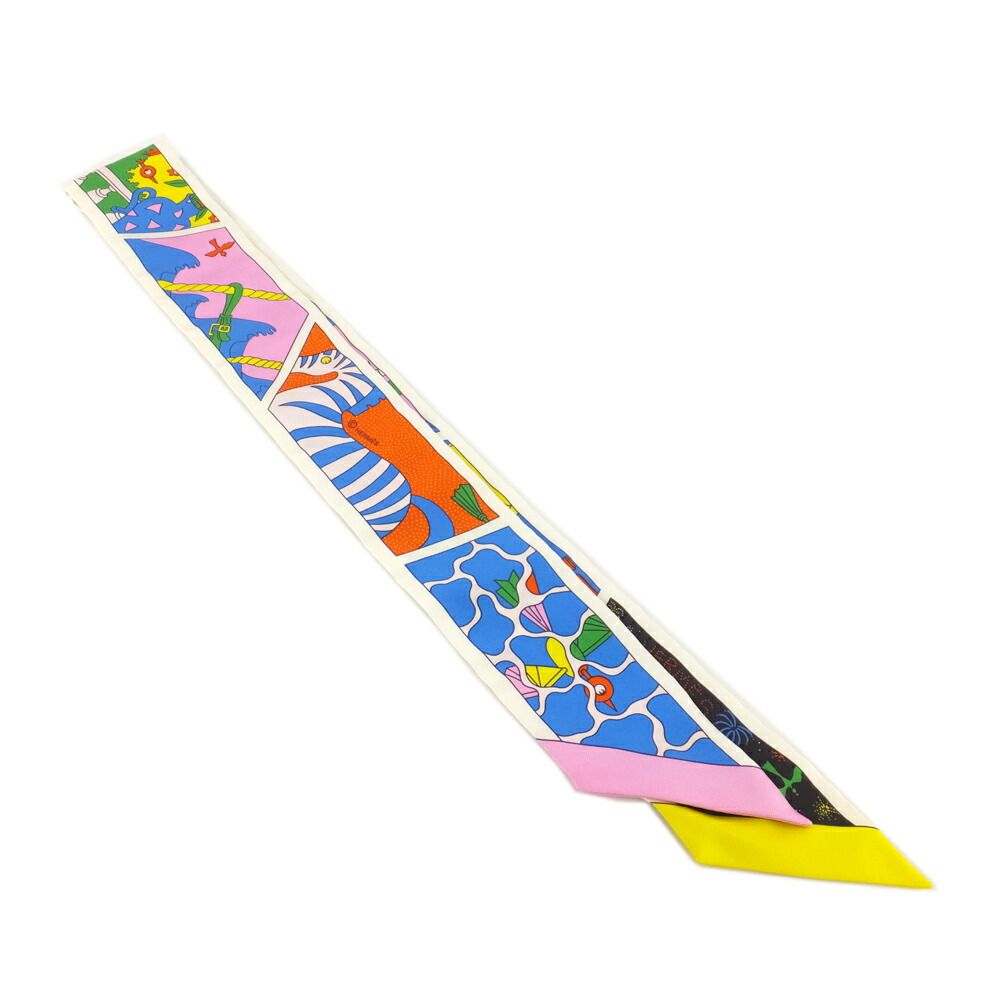 Hermes Heaven Factry Suit Factory Multicolor Scarf — view 2