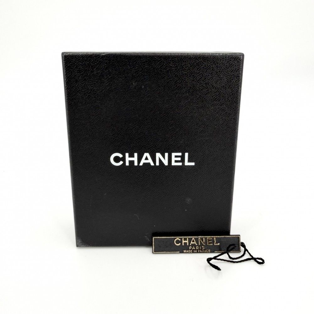 Chanel Earrings CC Logo Vintage Round 2-Way 2 5 Gold — view 7