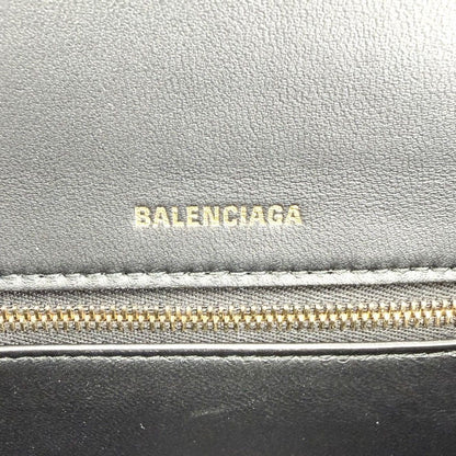 Balenciaga 2-Way Hourglass Small Shoulder Bag Crossbody Croco — view 5