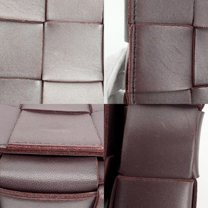 Bottega Veneta Shoulder Bag Maxi Intrecciato Cassette Crossbody Leather Brown — view 6