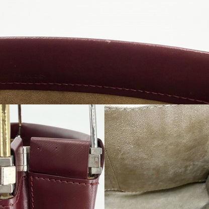 Cartier Handbag Three Color Trinity Shoulder Leather Wine Red Gold Silver — view 7