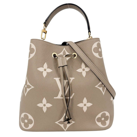 Louis Vuitton 2-Way Bicolor Monogram Empreinte Neo Noe MM Shoulder Bag Crossbody