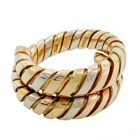 Bvlgari Ring Tubogas 18k Gold