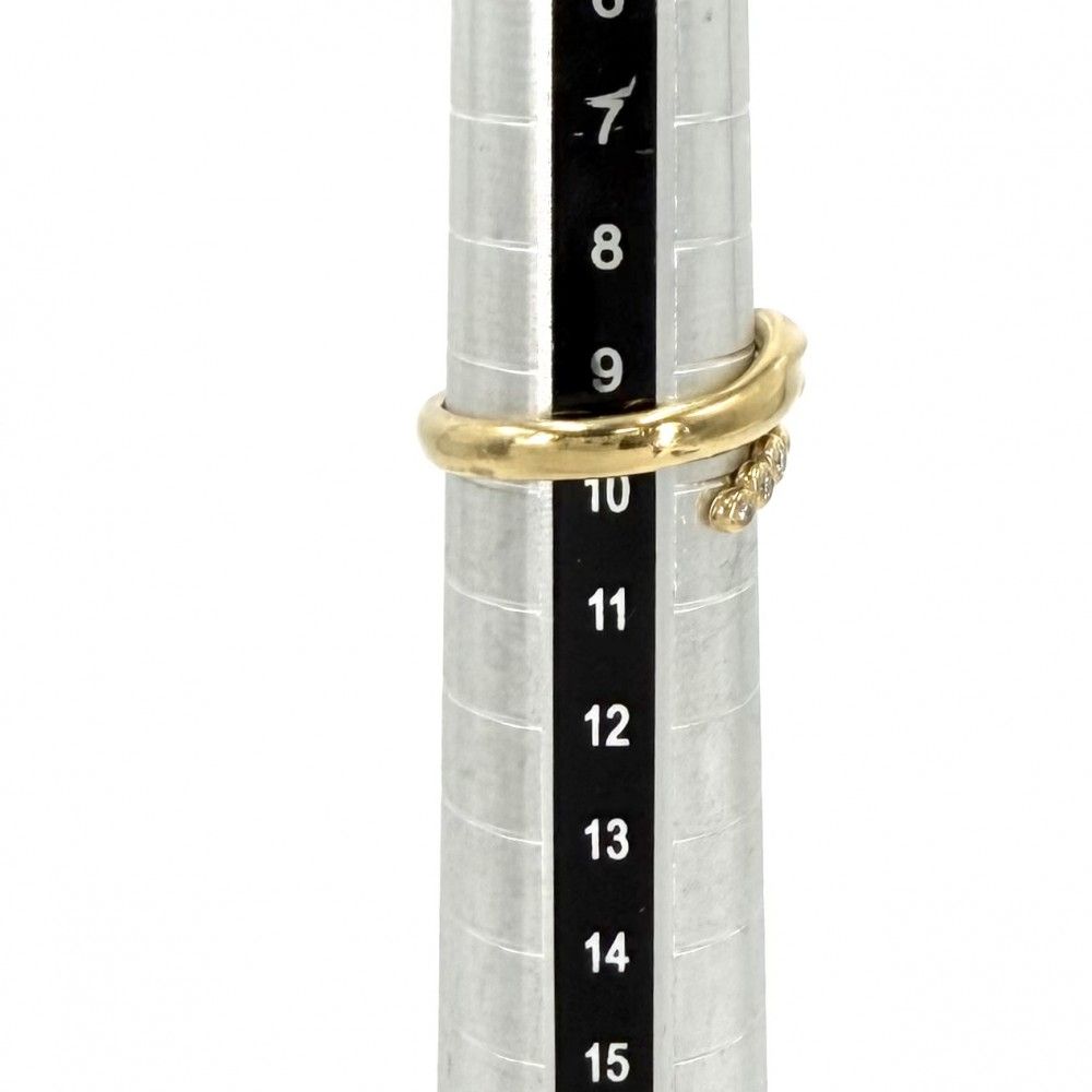 Tiffany & Co Ring Snake 18k YG Elsa Peretti Gold Diamond — view 4